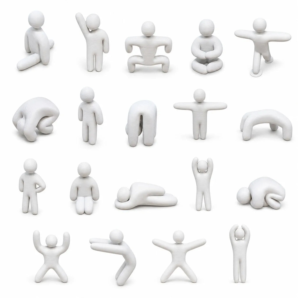 18-Piece Mood Figure Set