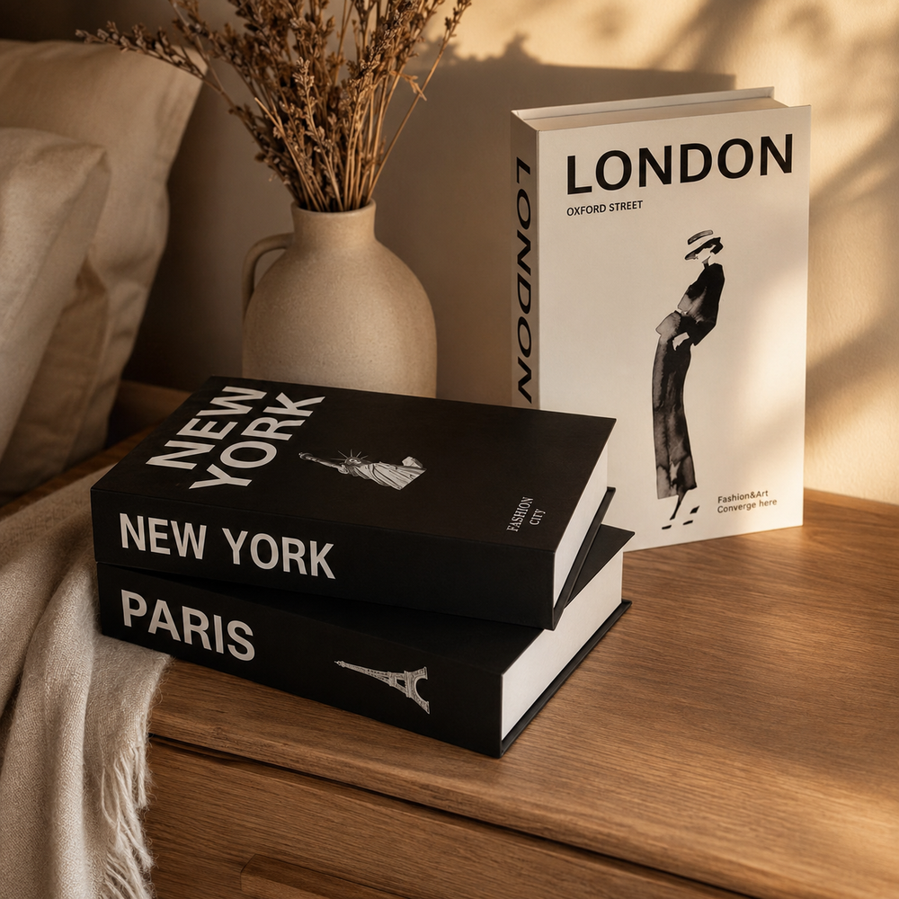 City Book Storage Box