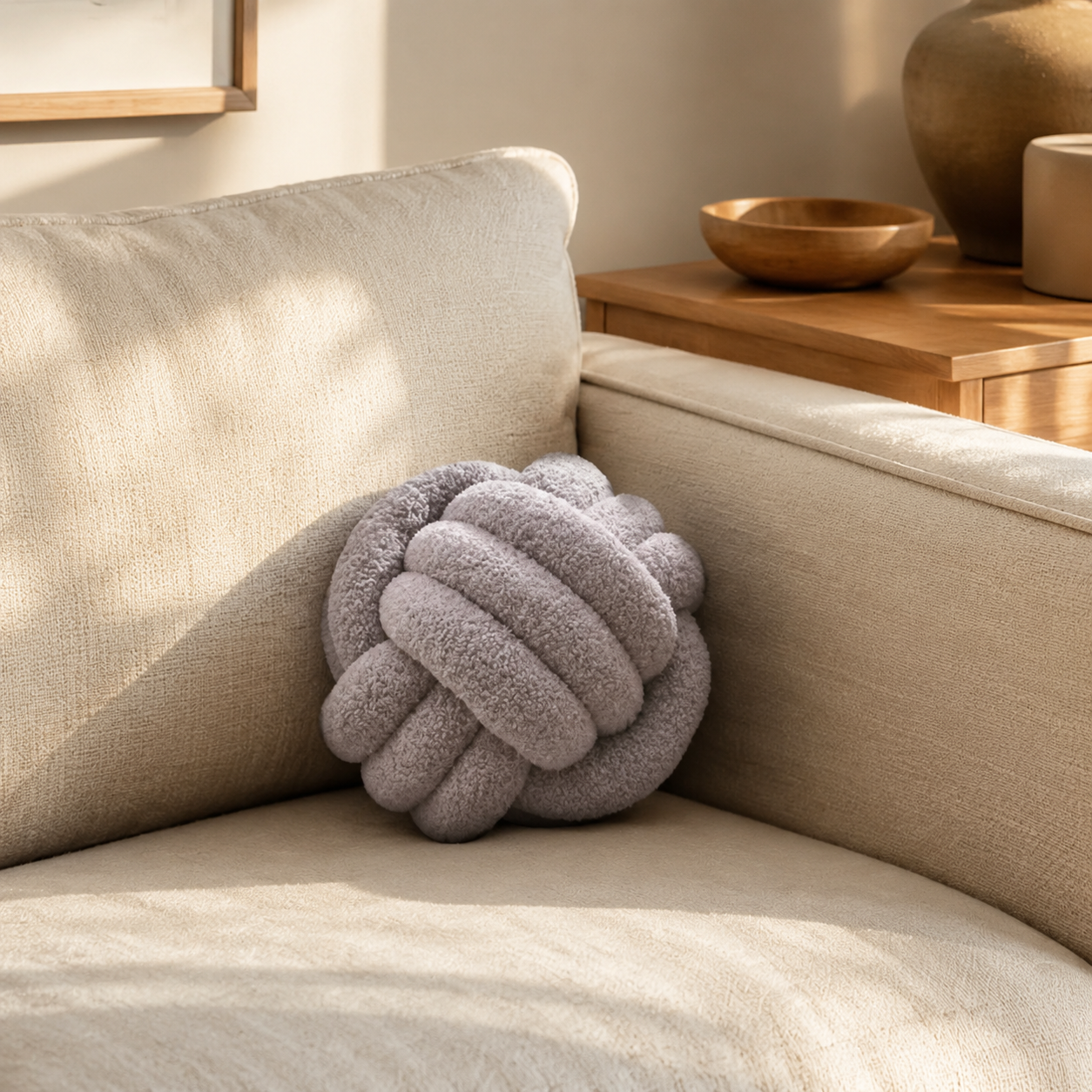 Woven Knot Cushion
