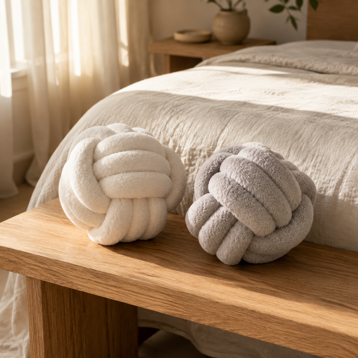 Woven Knot Cushion